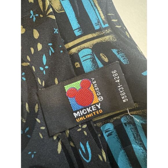 Mickey Unlimited Disney‎ Mickey Mouse Neck Tie Books Men Business Church - Picture 5 of 5